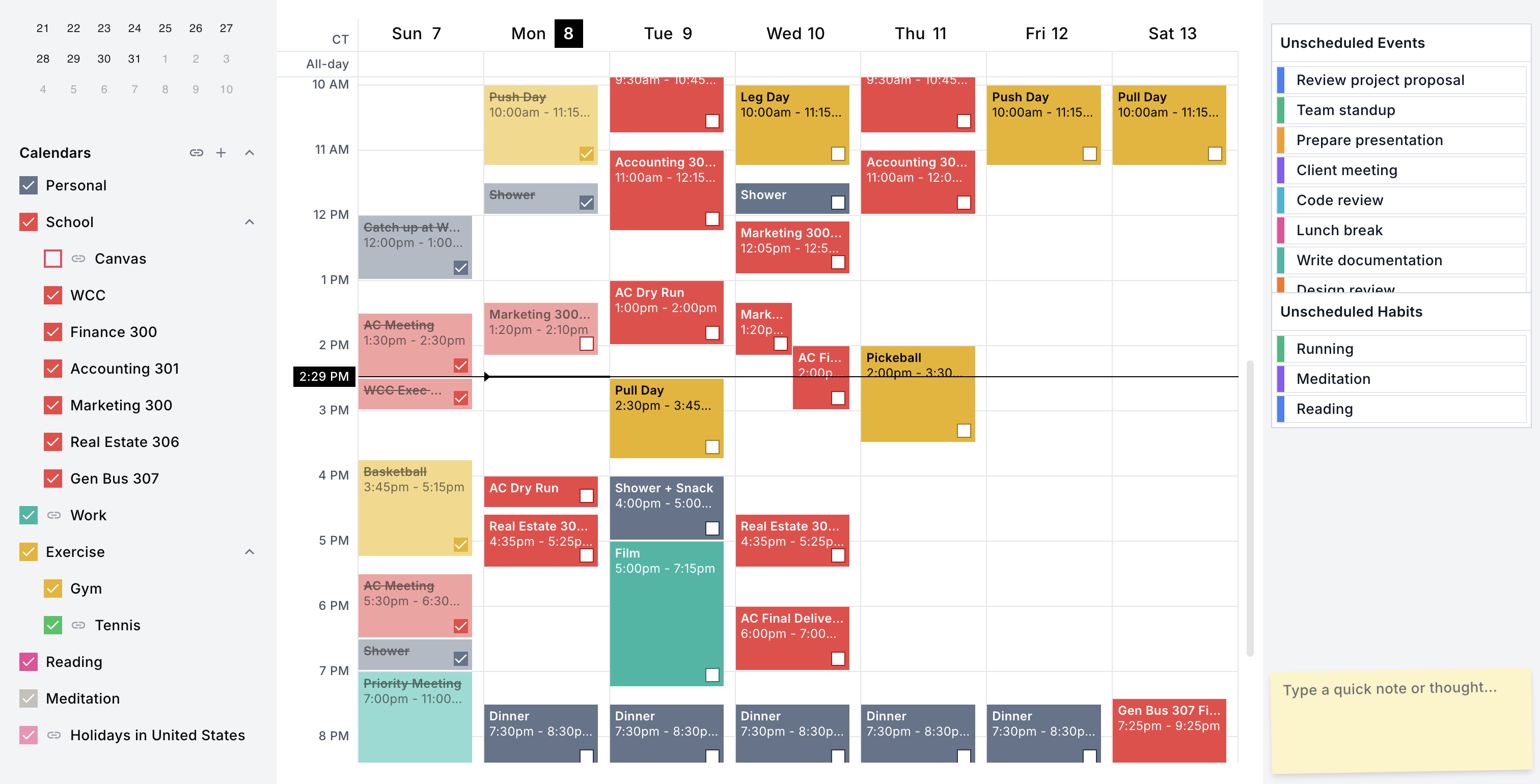 Never wonder what to do next